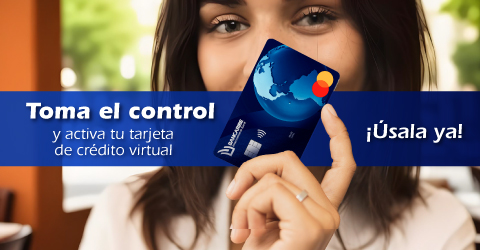 Activa tu Tarjeta de Crédito Virtual en BIB Online